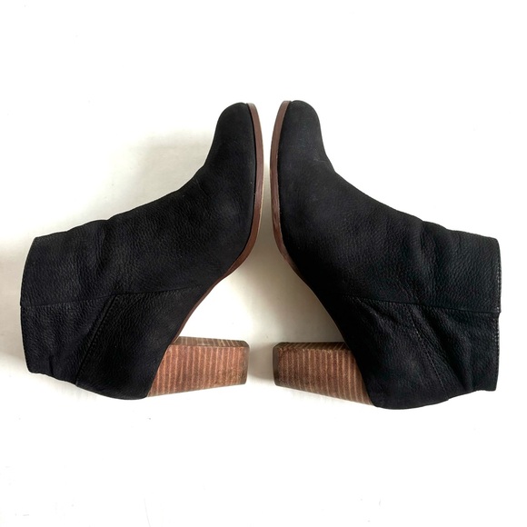 Cole Haan Grand OS Davenport Nubuck Zip Leather Ankle Boots Black Size 7B - Picture 7 of 17